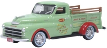 553-87DP48003 HO 1948 DODGE B1B PICKUP TRUCK DANS SERVICE GARAGE [GREEN-RED]