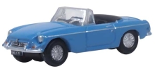 553-NMGB004 N 1962 MG MGB TOP DOWN [IRIS BLUE]