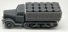 586-31045 HO HALF-TRACK W/DRUM LOAD KIT RESIN UND