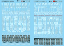 460-871563 UP STEAM LOCO NUMBER-LETTERING