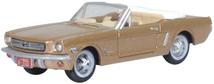 553-87MU65007 HO 1965 FORD MUSTANG CONVERTIBLE TOP DOWN