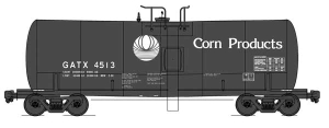 085-47820 HO CORN PRODUCTS CORP GATX TRINITY 19600 GAL TANK CAR