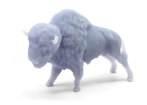 179-871309 HO STANDING BUFFALO UNPAINTED