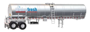 949-12353 HO DAIRY FRESH MILK PRODUCT TANK TRAILER