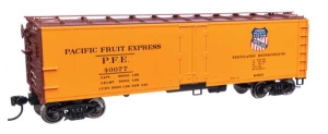910-41413 HO PACIFIC FRUIT EXPRESS 40' REEFER W/DREADNAUGHT #40077