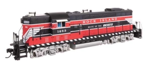 920-49426 HO ROCK ISLAND EMD GP7 STANDARD DC