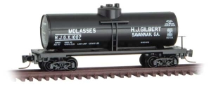 489-53000540 Z 39' SINGLE-DOME TANK CAR HJ GILBERT MOLASSES 1007