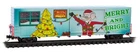 489-10200855 N 2025 MICRO-MOUSE CHRISTMAS 60'EXCESS-HEIGHT DOUBLE PLU-DOOR BOXCAR