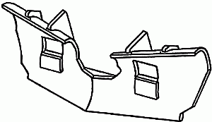 235-234 HO SNOW PLOWS C&NW-UP