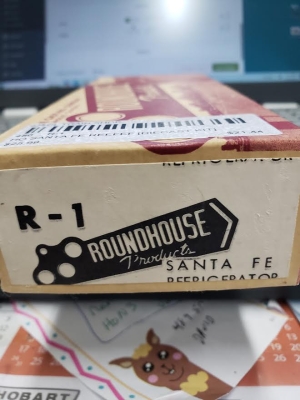 480-R-1 HO SANTA FE REEFER [DIECAST KIT]