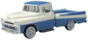 553-87DP57005 DODGE D100 PICKUP BLUE/WHITE