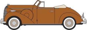 553-87BS36007 HO 1936 BUICK SPECIAL CONVERTIBLE [TOP DOWN METALLIC BROWN]