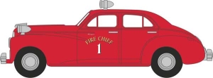 553-87PC42003 HO 1942 PACKARD CLIPPER SEDAN [FIRE CHIEF RED]