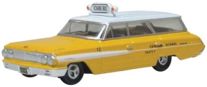 553-87FC64002 1964 FORD COUNTRY SQUIRE STATION WAGON SCHOOL BUS