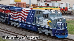 910-10235 HO CN # 1776 SCREAMING EAGLE GE ES44AC DC