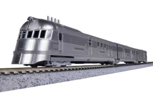 381-106101SI N CBQ PIONEER ZEPHYR TRAIN SET DCC