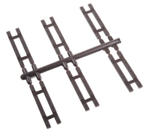948-83101 HO WOOD SPACER TIES FOR CODE 83 OR CODE 100 