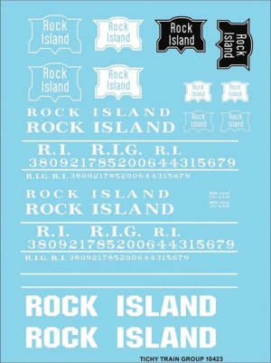 293-10423 RI RR DECAL SET