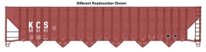 910-56349 HO KCS #504131 73'WOOD CHIP HOPPER