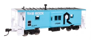 910-8678 HO ROCK ISLAND BAY WINDOW CABOOSE