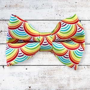 Bow Tie - Rainbow Circles