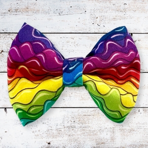 Bow Tie - Rainbow Waves