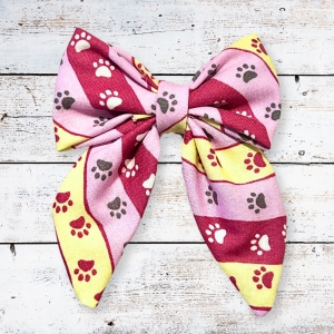 Bow - Pink Paws