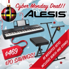 Alesis Keyboard Bundle - Cyber Monday Special!!