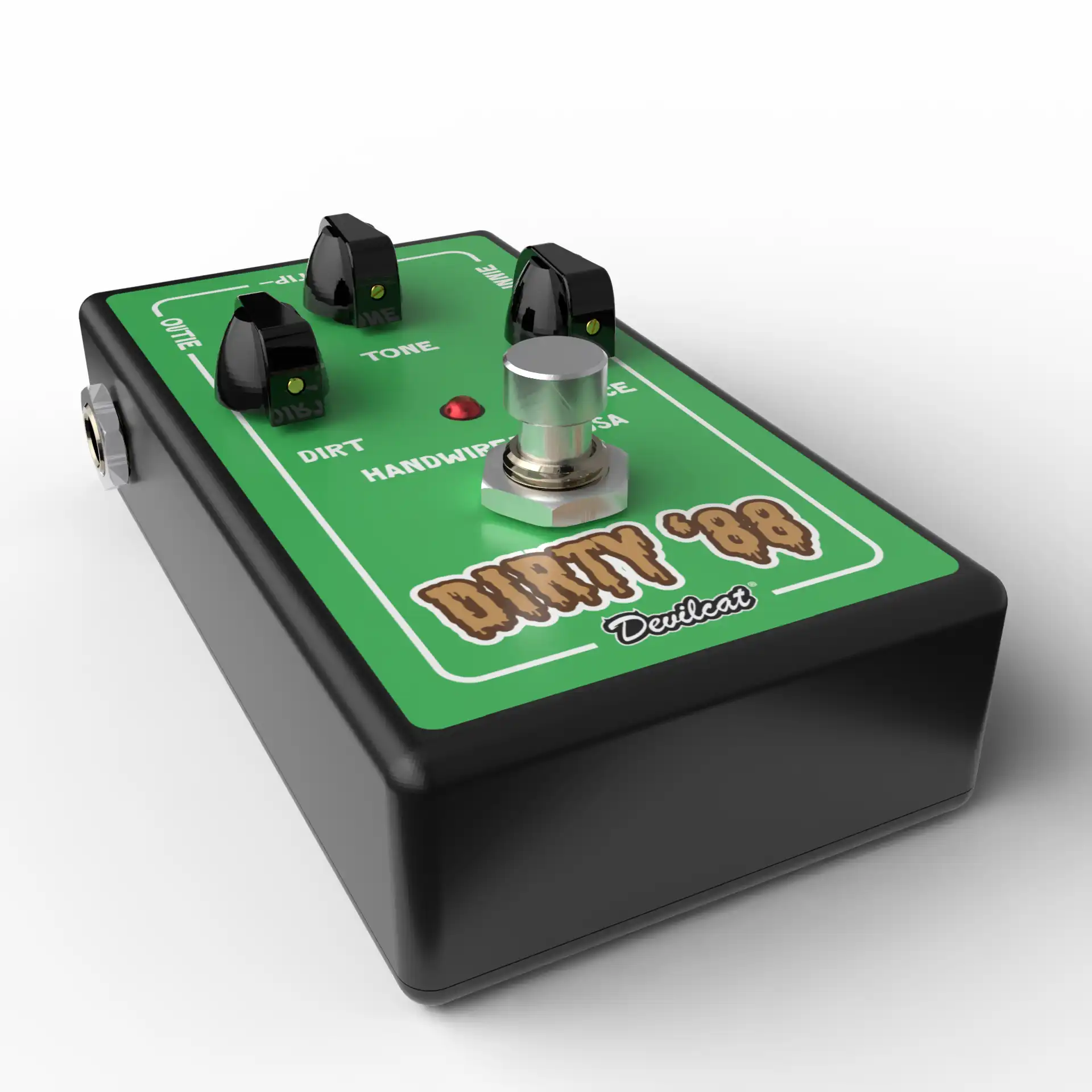 Devilcat Dirty '88 Distortion Pedal - Handwired