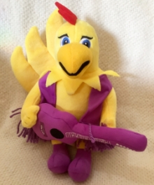 Guitar Pickin' Chicken™ Plush Toy