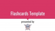 Slides Flash Card Template