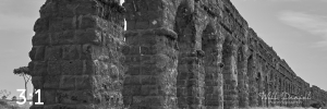 Roman Aquaduct 3355BW